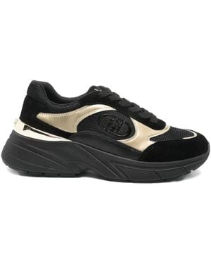 Liu Jo Metallic Sneakers - Black