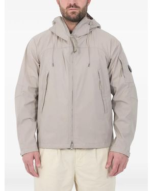 C.P. Company Hooded Zip Jacket - Grey