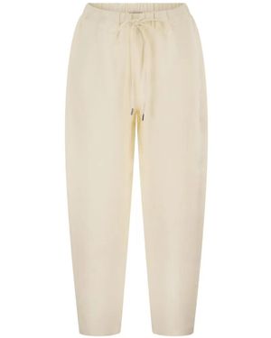 Antonelli Pantalones De Chándal Con Cordones - Blanco