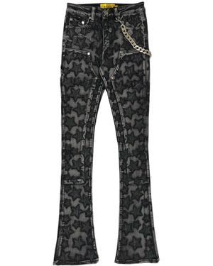 GUAPI Stars Jeans - Schwarz