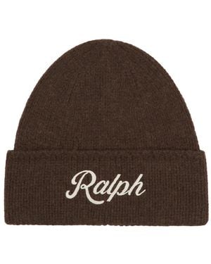 Polo Ralph Lauren Ralph Embroidered Beanie - Brown