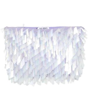 The Attico Falda corta Opalescent - Blanco