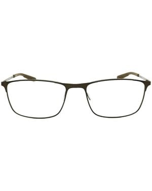 Under Armour Rectangle-Frame Glasses - Brown