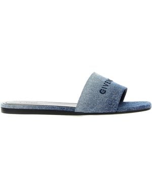 Givenchy Sandales À Motif 4G - Bleu