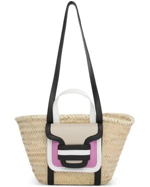 Pierre Hardy Mini Sac Cabas Alpha - White