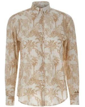 MC2 Saint Barth Meredith Toile De Jouy Shirt - White