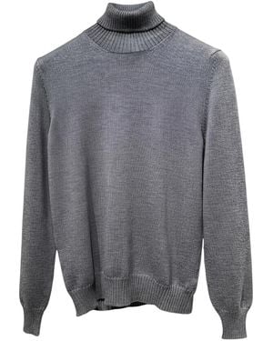Gran Sasso Roll-neck Sweater - Grey