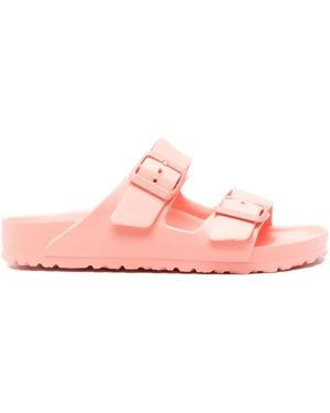 Birkenstock Arizona Double-Buckle Slides - Pink