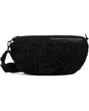 Côte&Ciel Orne Otra Ruched Belt Bag - Black