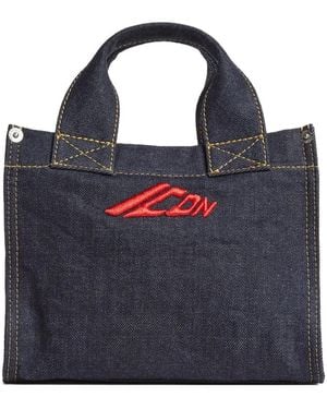 DSquared² Tote Bag Aus Denim - Blau