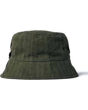 Vans Sombrero De Pescador Reversible Con Logo - Verde