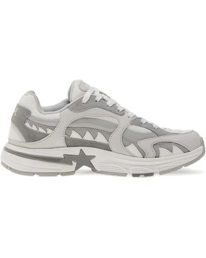 A Bathing Ape Shark Sta #1 Low-Top Sneakers - Gray
