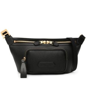Tom Ford Gürteltasche Mit Logo-Applikation - Schwarz