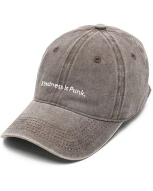 Leonardo Valentini Embroidered Cap - Gray