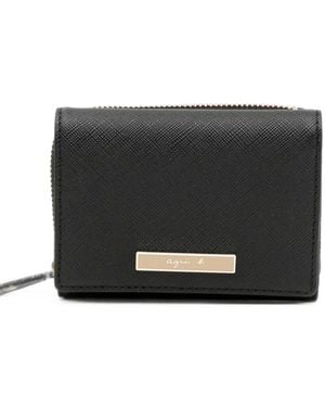 agnès b. Erika Wallet - Black
