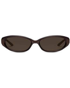 Gentle Monster Monica R11 Cat-Eye Frame Sunglasses - Brown