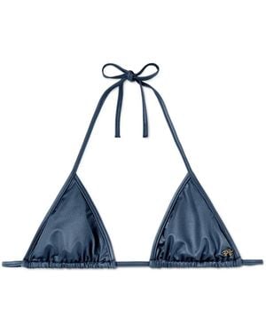 Palm Angels Klassisches Bikinioberteil - Blau