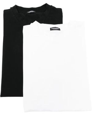 DSquared² Crew-Neck T-Shirt (Set Of Three) - Black