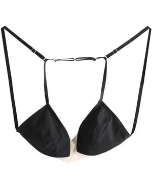 Rick Owens Triangle-Cup Bra - Black