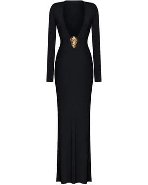 Korobeynikov Long-Sleeve Dress - Black