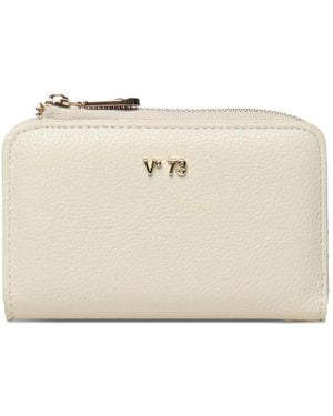 V73 Keira Logo Wallet - Natural