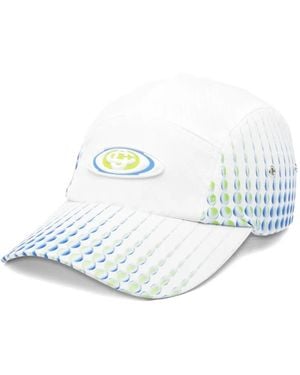 CASABLANCA Baseballkappe mit Logo-Applikation - Weiß