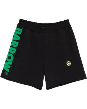 Barrow Shorts Mit Logo - Schwarz