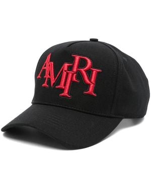 Amiri Logo-Embroidered Cap