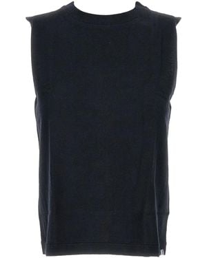 Extreme Cashmere Sleeveless Top - Blue
