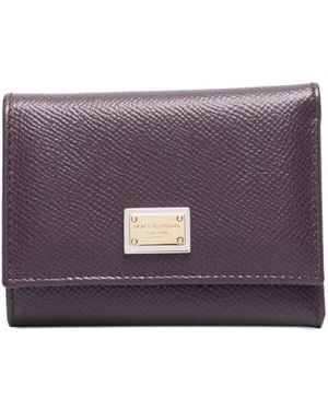 Dolce & Gabbana Kleines Portemonnaie - Lila