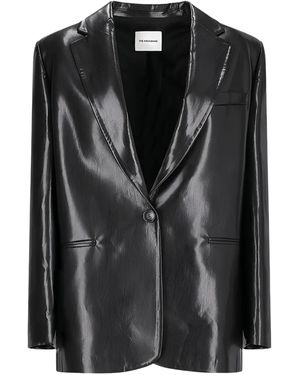 ANDAMANE Single-Breasted Blazer - Black