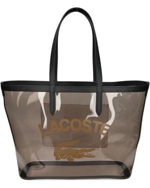 Lacoste Anna グラフィック ハンドバッグ - ホワイト