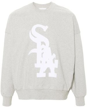 1989 STUDIO Midwest Cotton Sweatshirt - White