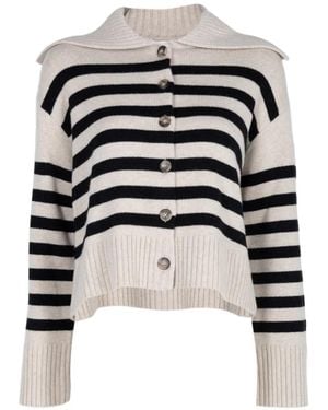 Altuzarra Rainger Striped Cardigan - White
