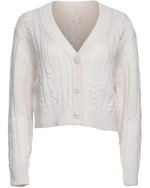 Twp Hemingway Cable-Knit Buttoned Cardigan - White