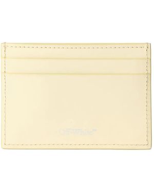 Off-White c/o Virgil Abloh Arrow Jitney Quote Card Case - Natural