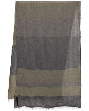 Forme D'expression Gestreifter Musa Schal - Grau