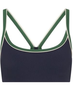 The Upside Rhythm Faye Racerback Sports Bra - Blue