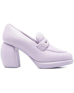 Martine Rose X Clarks 80mm ローファー - パープル