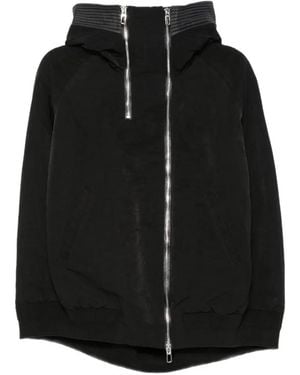 DUNO Kapuzenjacke Im Cape-Style - Schwarz