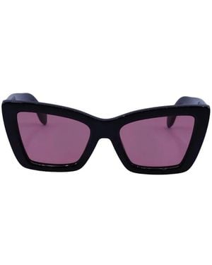 Palm Angels Roseville Cat-Eye Sunglasses - Purple