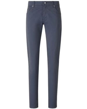 Marco Pescarolo Logo-Patch Jeans - Blue