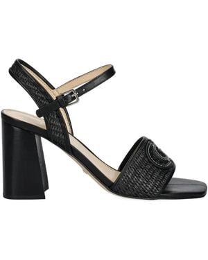 Guess ブロックヒール サンダル - ブラック
