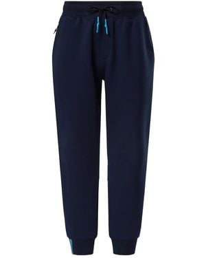 North Sails Logo-Patch Pants - Blue