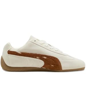 PUMA Speedcat Lace-up Sneakers - Natural