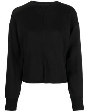 Closed Logo-Embroidered Cotton Sweatshirt - Black