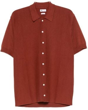 Doppiaa Short-Sleeve Shirt - Red