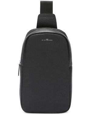John Richmond Zip Shoulder Bag - Black