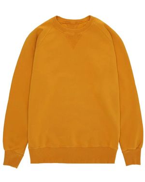 Fortela Raglan Crew Neck Sweatshirt - Orange
