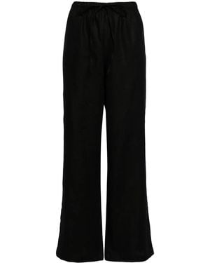Reformation Pantalones Olina - Negro